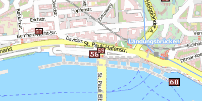 Alter Elbtunnel Hamburg Stadtplan