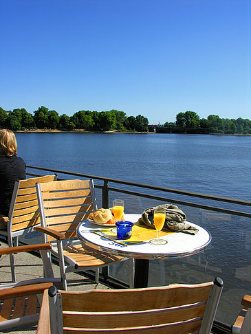 Foto Brunchterrasse auf dem Alster Pavillon - Hamburg