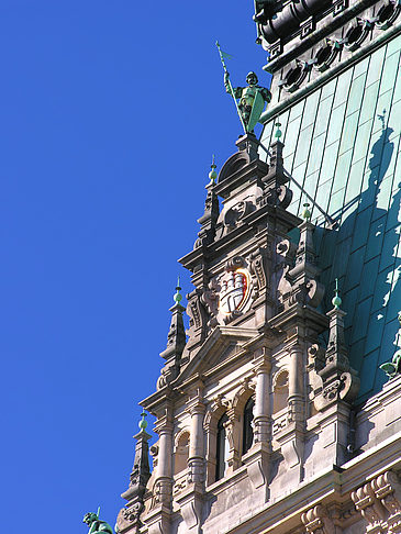 Rathaus - Detailansichten - Hamburg (Hamburg)