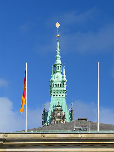 Foto Rathaus und Börse - Hamburg