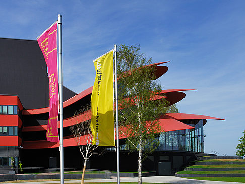 Fahnen am Theater - Brandenburg (Potsdam)