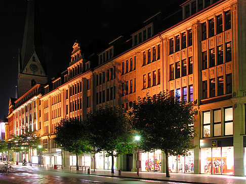 Alster Arkaden bei Nacht - Hamburg (Hamburg)