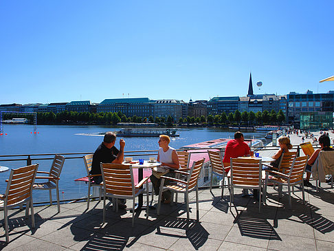 Fotos Brunchterrasse auf dem Alster Pavillon