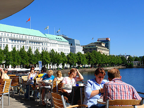 Foto Brunchterrasse auf dem Alster Pavillon