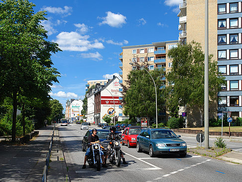 Foto Straßen und Häuser von Altona - Hamburg