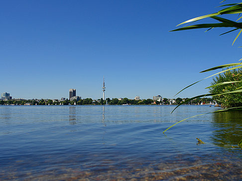 Badestrand an der Außenalster - Hamburg (Hamburg)