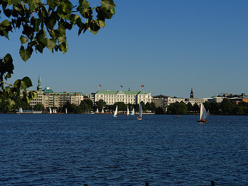 Fotos Blick nach Osten von der Außenalster | Hamburg