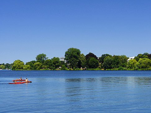 Kanufahrt auf der Außenalster - Hamburg (Hamburg)