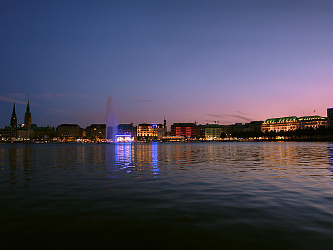 Fotos Binnenalster am Abend