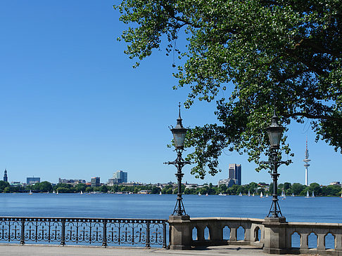 Brücke an der Binnenalster - Hamburg (Hamburg)