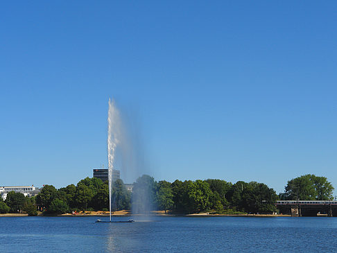 Fontäne auf der Binnenalster