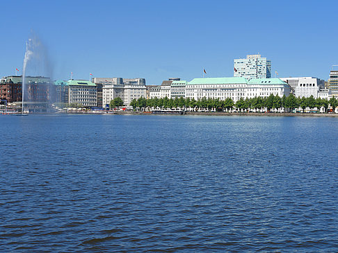 Foto Fontäne auf der Binnenalster