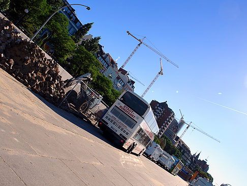 Blick auf den Hafen - Hamburg (Hamburg)