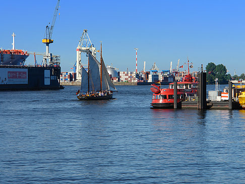 Fotos Blick auf den Hafen | Hamburg