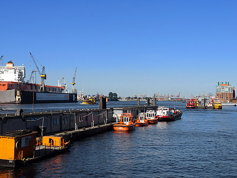 Blick auf den Hafen