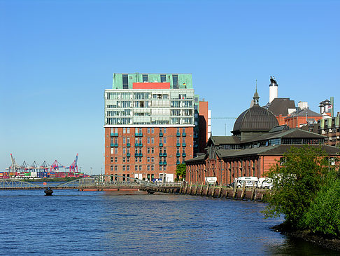 Blick auf den Hafen