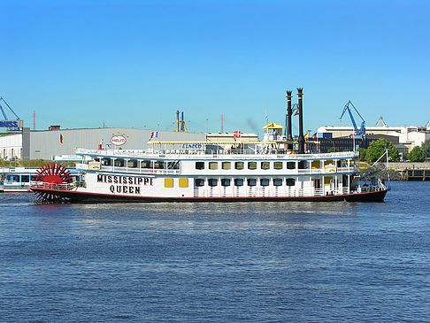 Foto Blick auf den Hafen