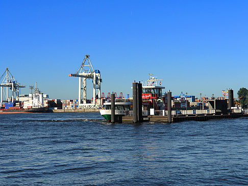 Blick auf den Hafen