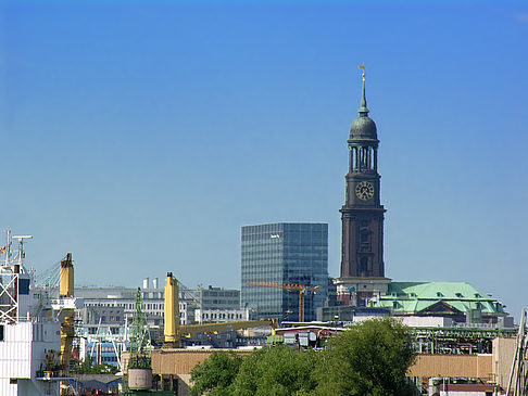 Blick auf die Innenstadt Foto 