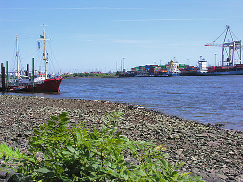 Fotos Strand und Hafen von Övelgönne