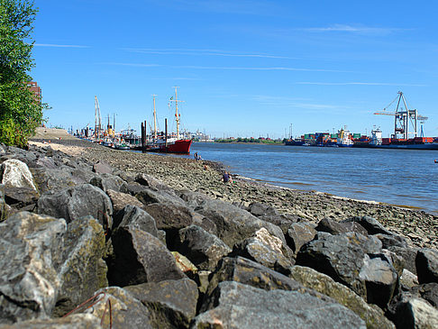 Fotos Strand und Hafen von Övelgönne