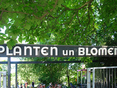 Planten un Blomen - Eingang - Hamburg (Hamburg)