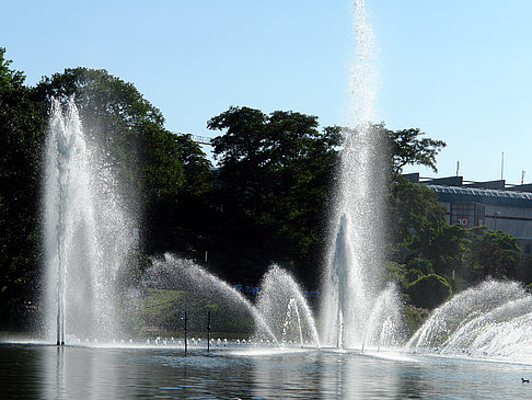 Planten un Blomen - Springbrunnen - Hamburg (Hamburg)