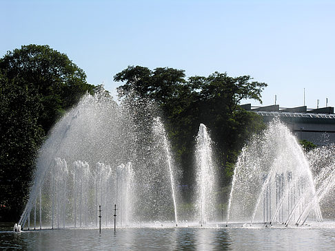 Planten un Blomen - Springbrunnen - Hamburg (Hamburg)