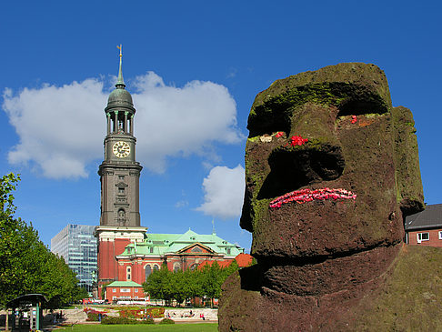 Angelite Moai - Osterinsel Foto 