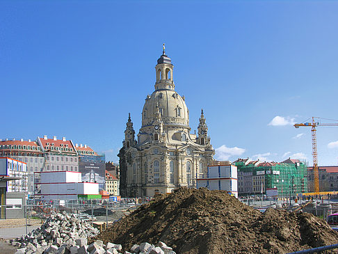 Baustelle Frauenkirche - Sachsen (Dresden)