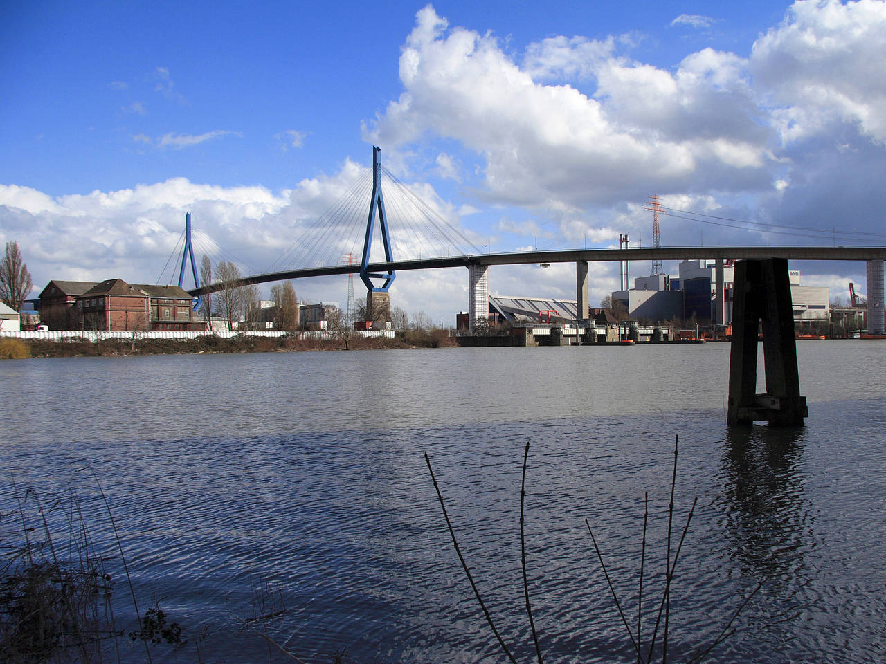 Foto Köhlbrandbrücke - Hamburg