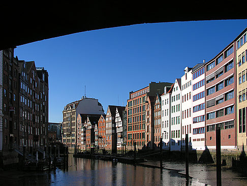 Foto Holzbrücke - Nikolaifleet - Hamburg