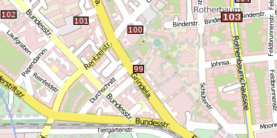 Mineralogisches Museum Stadtplan